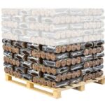 BIOMAC Rindenbriketts rund ohne Loch 1000kg