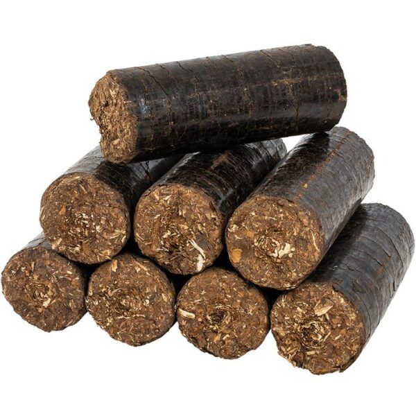 BIOMAC Rindenbriketts rund ohne Loch 1000kg - Image 4