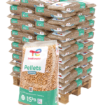 3 Paletten Pellets von TOTALENERGIES