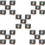 25 Paletten REKORD Braunkohlebriketts (40×25 kg) – 25 t Großvorrat